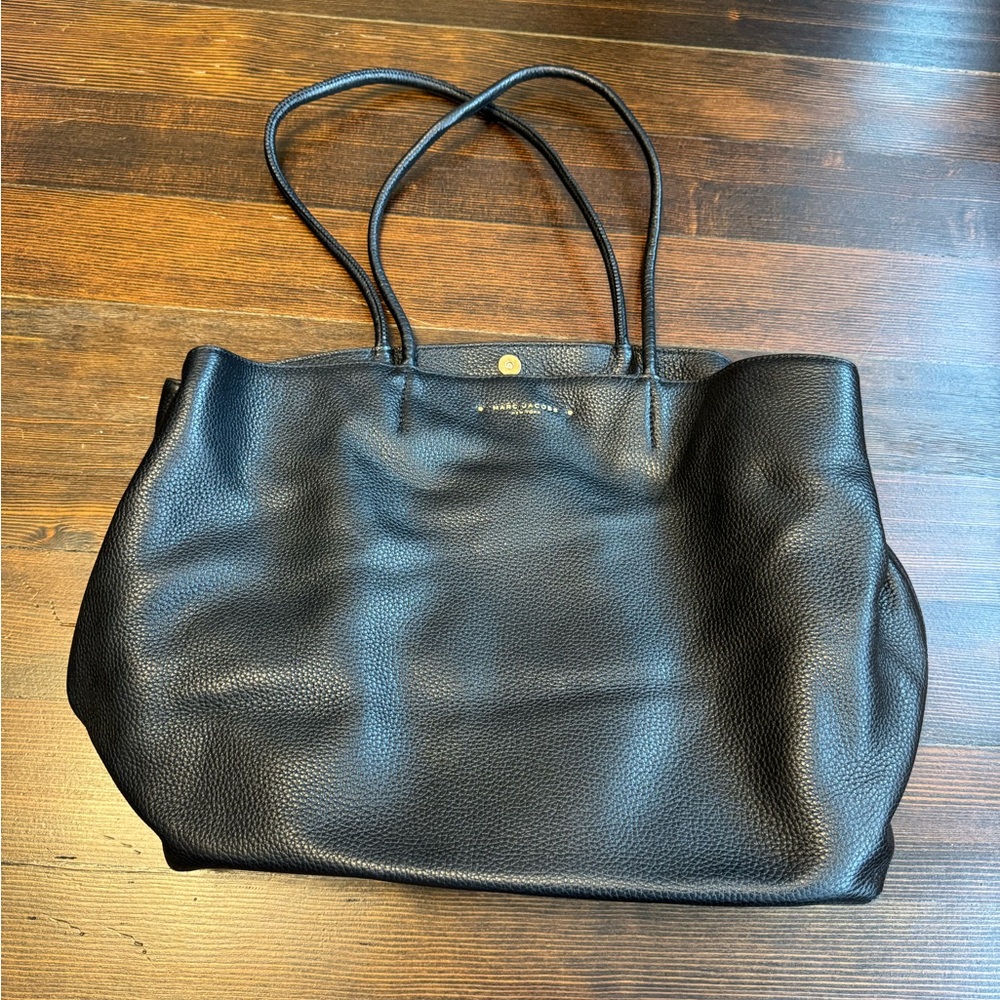 Marc Jacobs Black Leather Tote